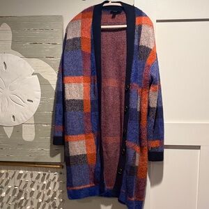 Ann Taylor long cardigan sweater